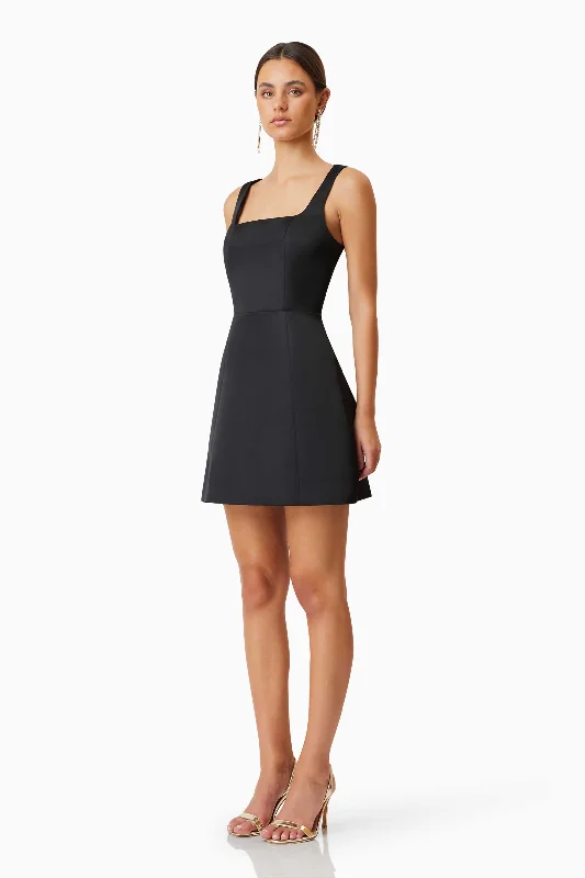 Amelie Mini Dress In Black