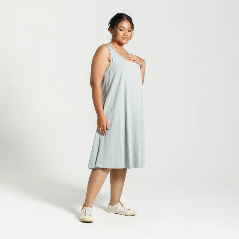 Scoop Neck Tank Dress | Sea Salt