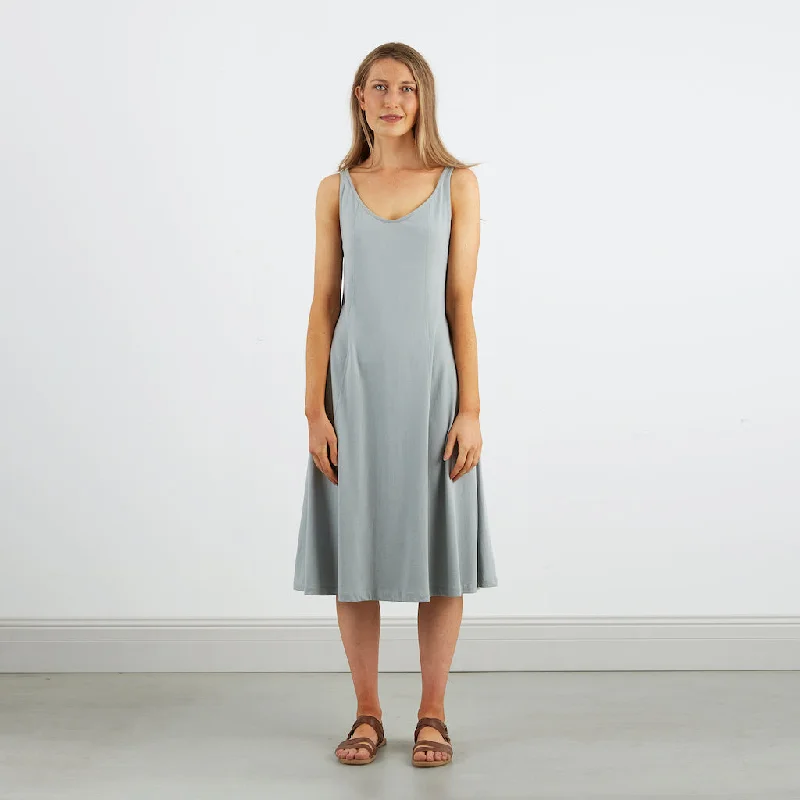 Scoop Neck Tank Dress | Sea Salt