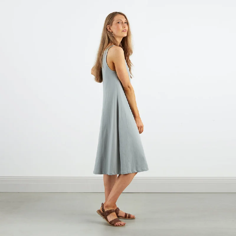 Scoop Neck Tank Dress | Sea Salt