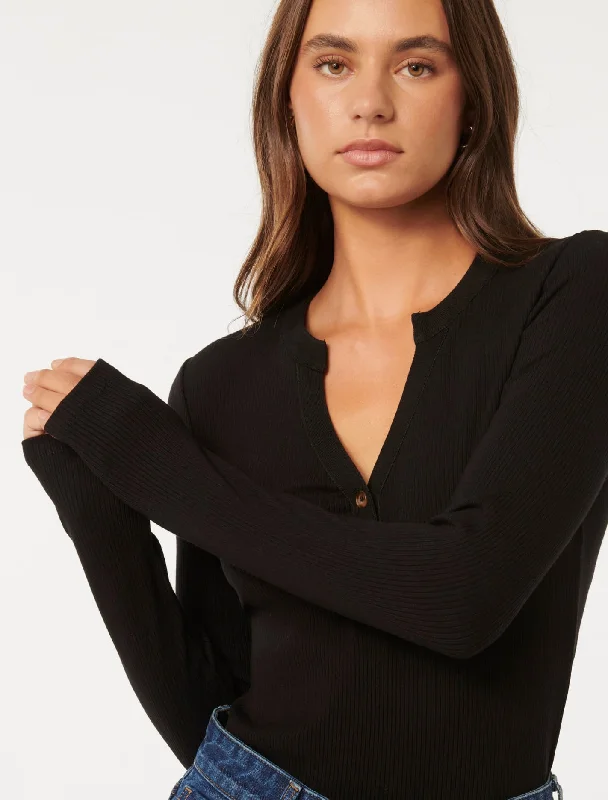 Julianna Henley Button Front Top