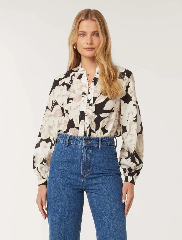 Marianne Top Stitch Blouse