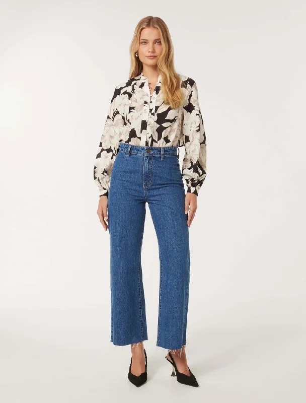 Marianne Top Stitch Blouse