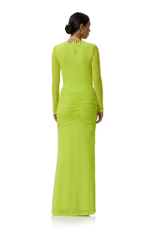 Orla Dress - Lime Punch