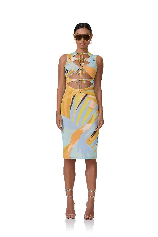 Rheana Dress - Bird of Paradise