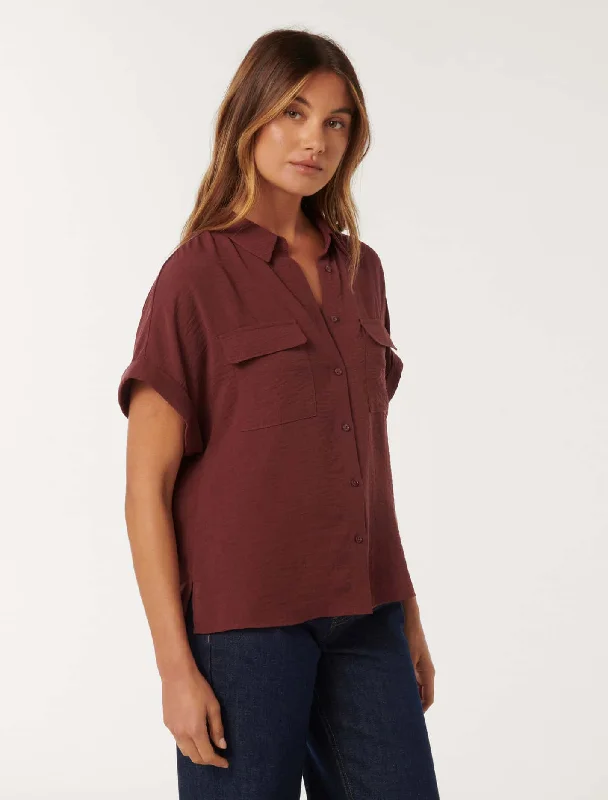 Sawyer Oversized Short Sleeve Shirt