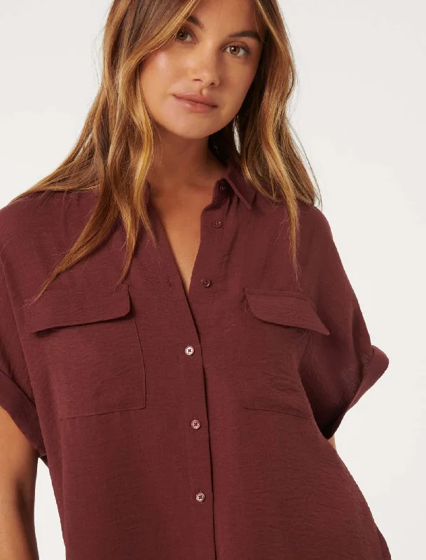 Sawyer Oversized Short Sleeve Shirt