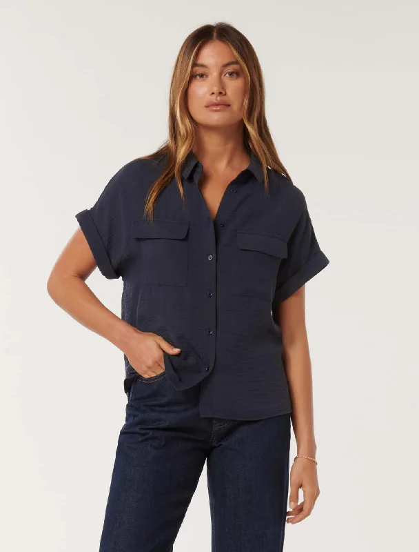 Sawyer Oversized Short Sleeve Shirt