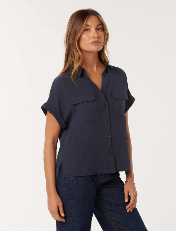 Sawyer Oversized Short Sleeve Shirt