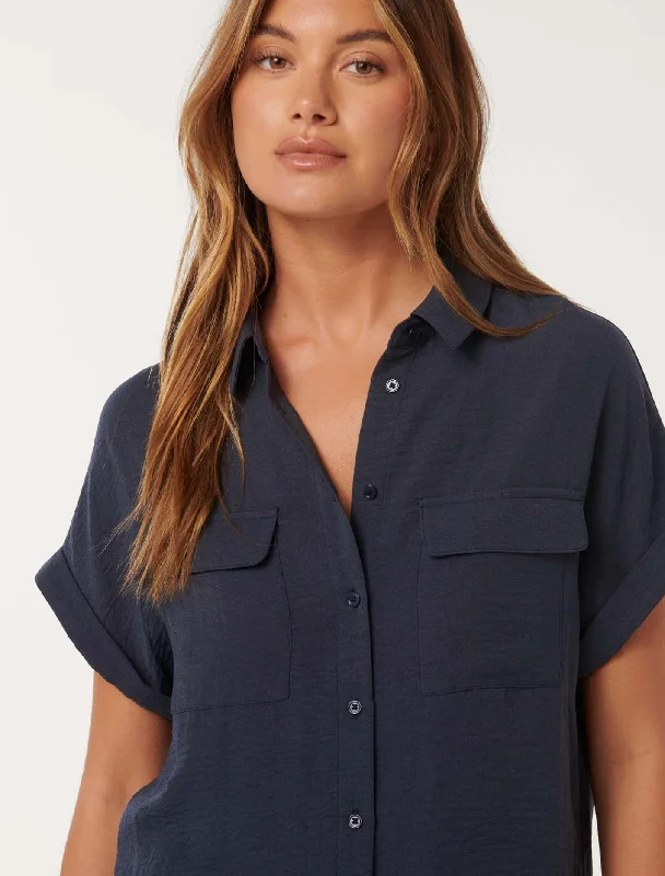 Sawyer Oversized Short Sleeve Shirt