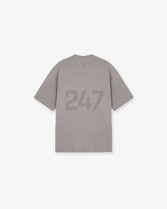 247 Oversized T-Shirt - Cinder