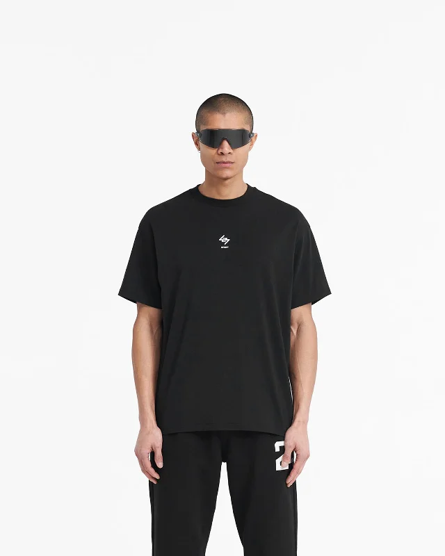 247 Oversized T-Shirt - Jet Black