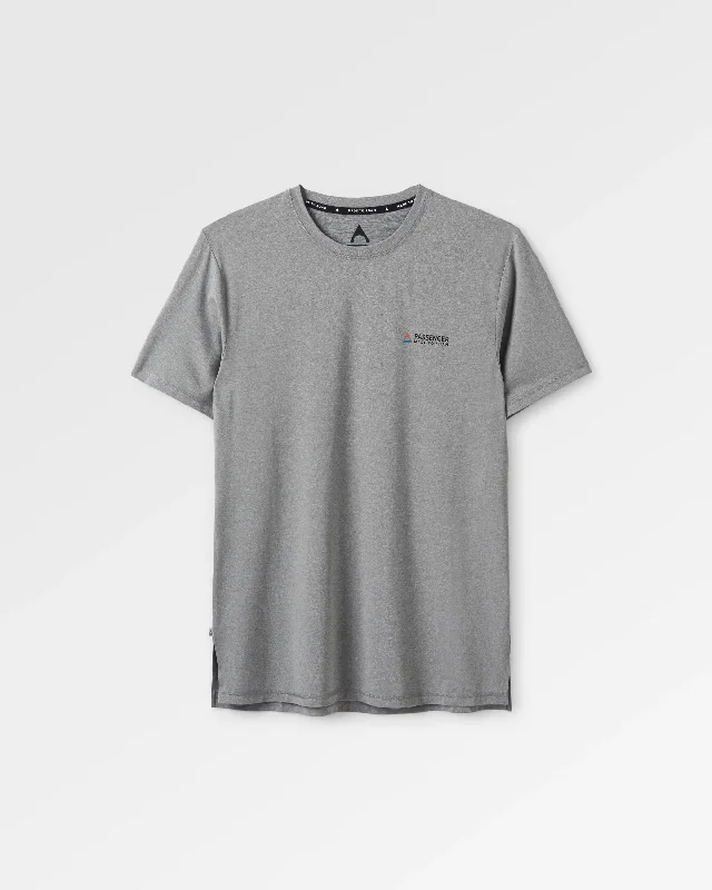 All Day Active Recycled T-Shirt - Grey Marl