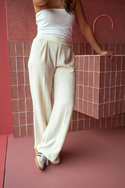 Beige Thaly Pants