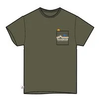 Branch Out Recycled Cotton T-Shirt - Khaki