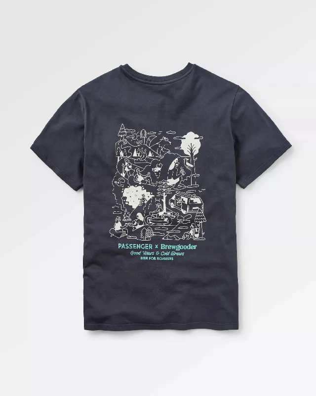 Brews & Views T-Shirt Passenger X Brewgooder - Black