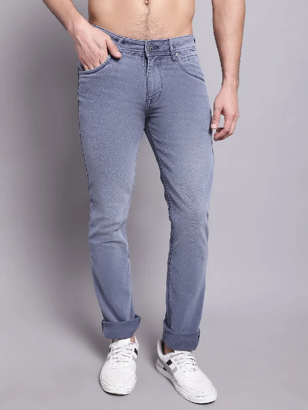 Cantabil Men Blue Stretchable Jeans