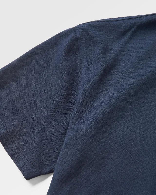 Distance Recycled Relaxed Fit T-Shirt - Deep Navy