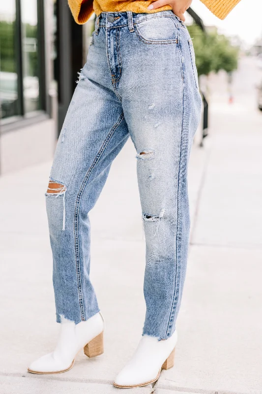 Easy To Love Medium Wash Crop Jeans