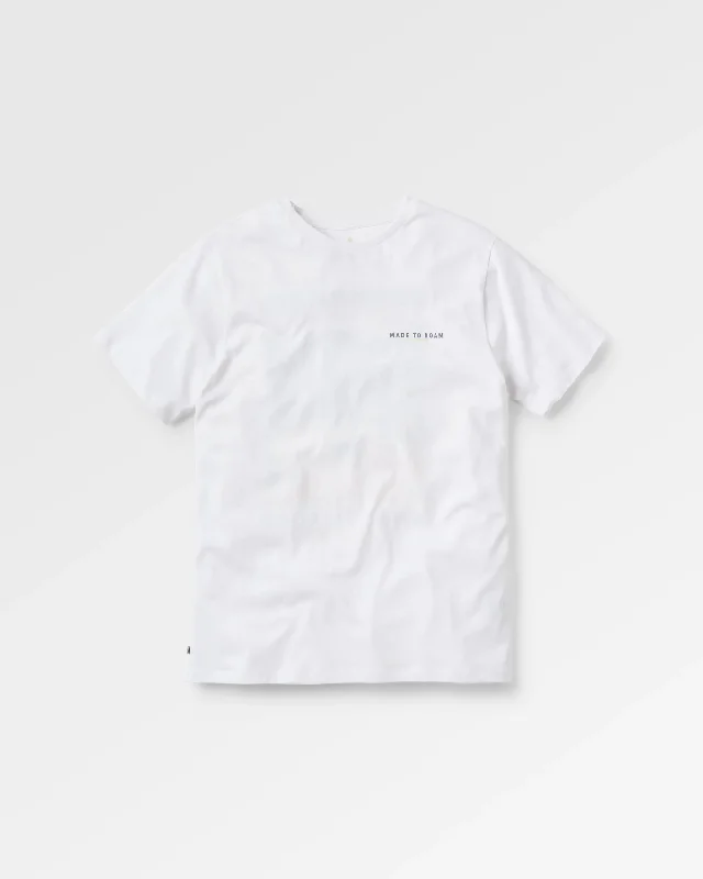 Open Road Recycled Cotton T-Shirt - White