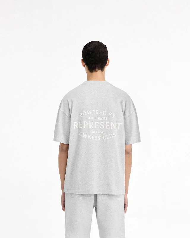 Represent Owners Club Stamp T-Shirt - Ash Grey