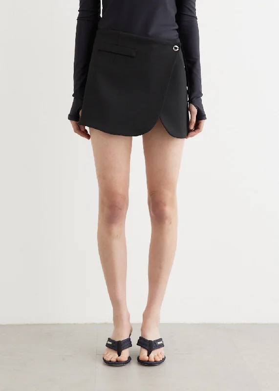 Tailored Mini Skirt