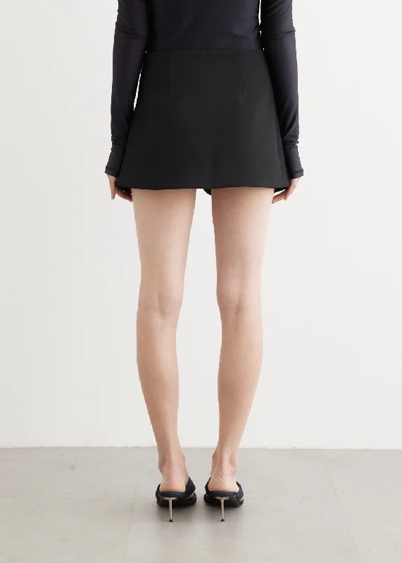 Tailored Mini Skirt