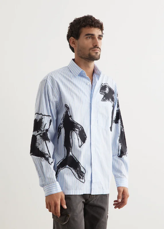 Figures (Susumu Mukai) Striped Shirt