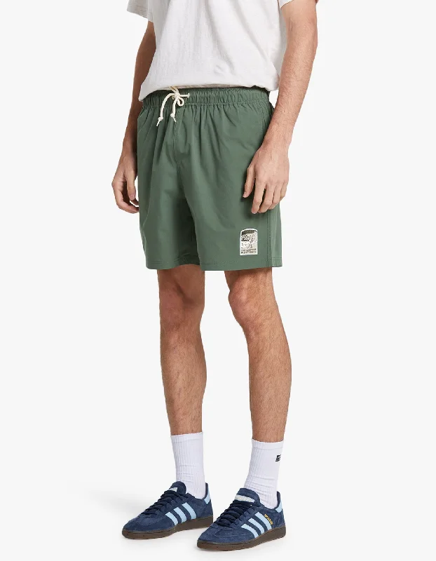 Coastal Cast Volley Shorts - Green