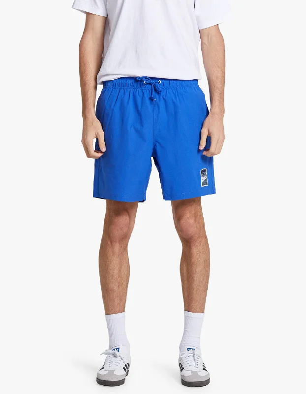 Coastal Cast Volley Shorts - New Blue