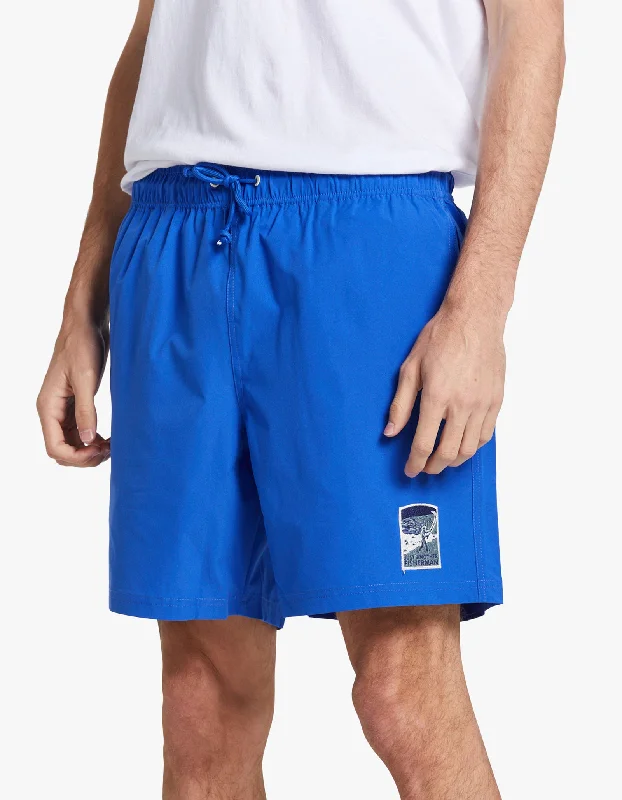 Coastal Cast Volley Shorts - New Blue