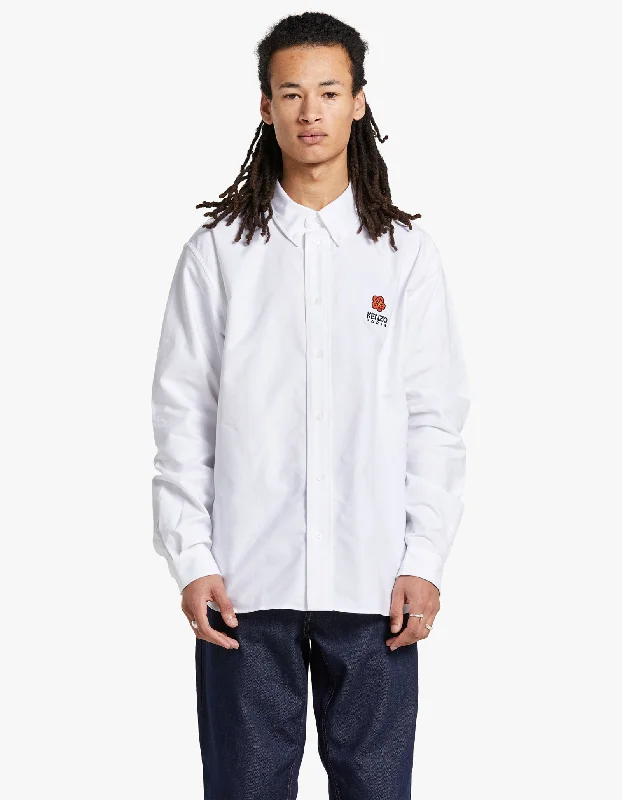 Boke Crest Oxford Shirt - White