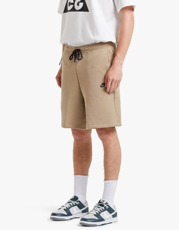 M NSW Tech Fleece Short - Khaki/Black