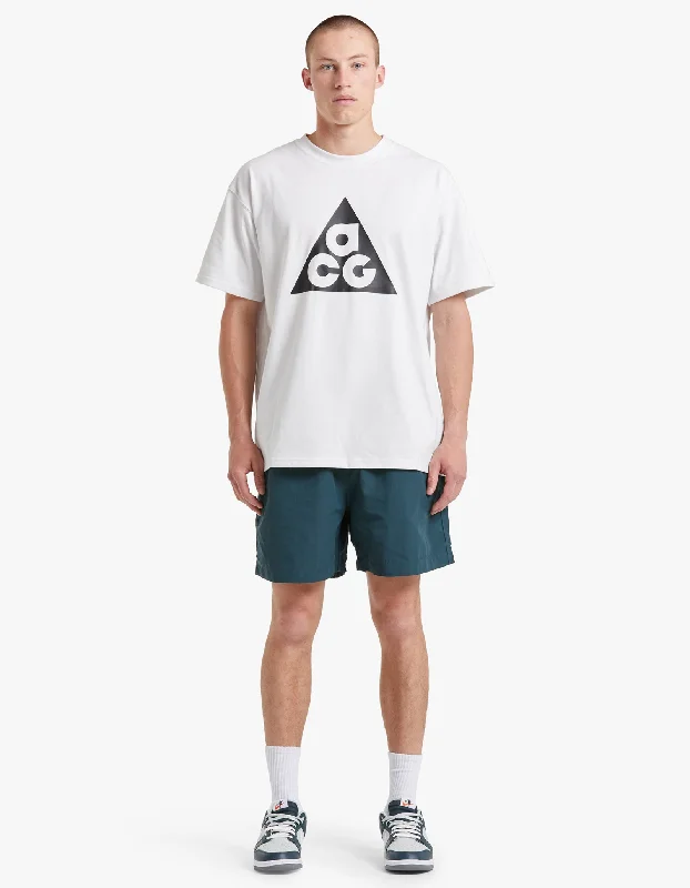 NRG ACG Trail Short - Deep Jungle/Summit White