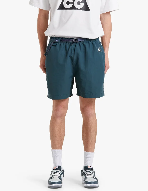 NRG ACG Trail Short - Deep Jungle/Summit White