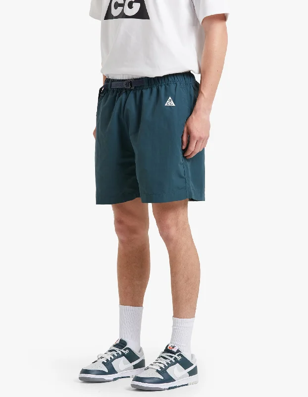 NRG ACG Trail Short - Deep Jungle/Summit White