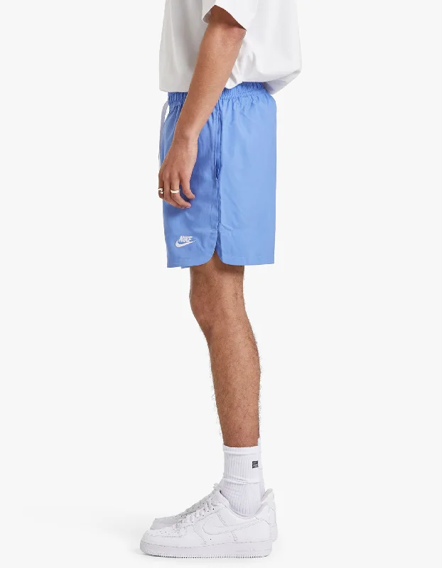 Woven Lined Flow Short - Polar/White