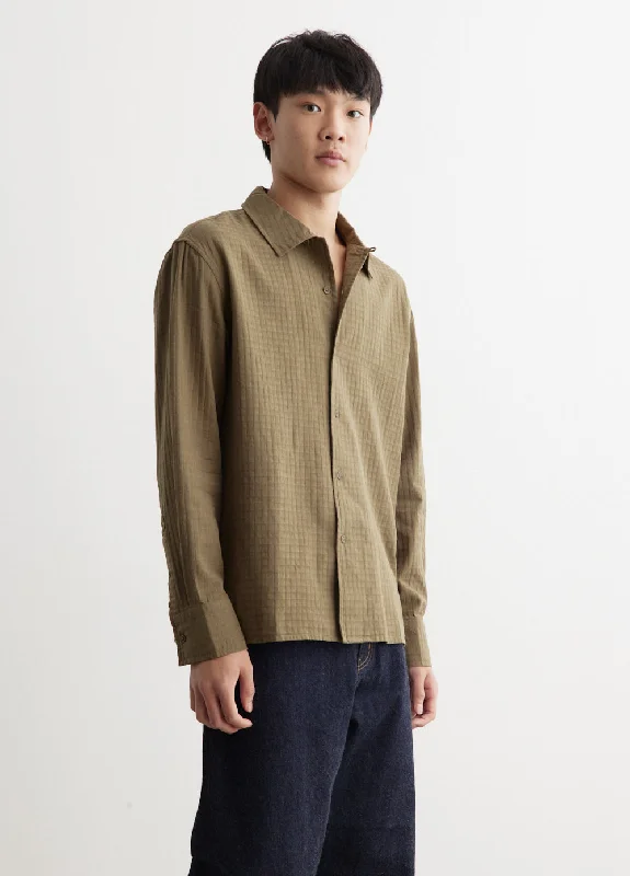 Polaroid Oversized Camp Collar Shirt