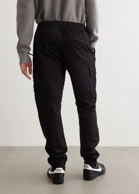 Regular Fit Tapered Stretch Cotton Cargo