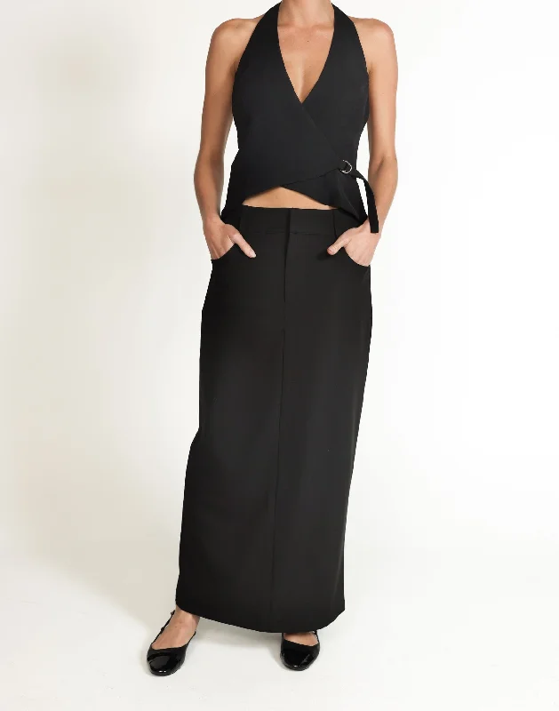 Salome Maxi Skirt (Black)