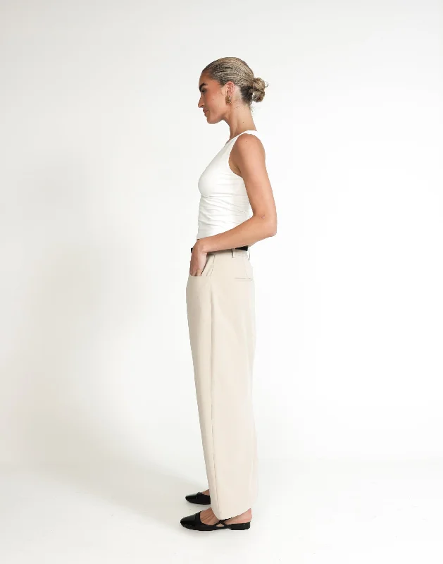 Salome Maxi Skirt (Latte)