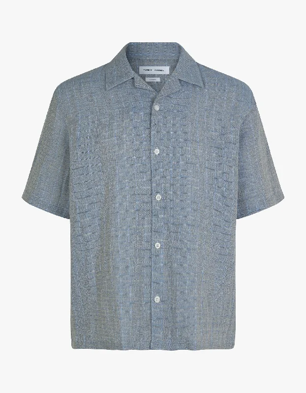 Saemerson Shirt 15141 - Blue Check