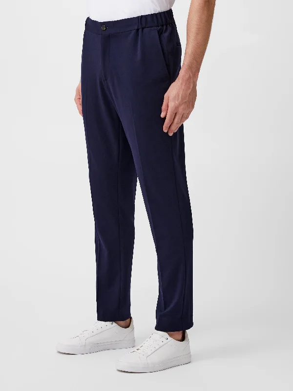 Stretch Knit Suit Trousers