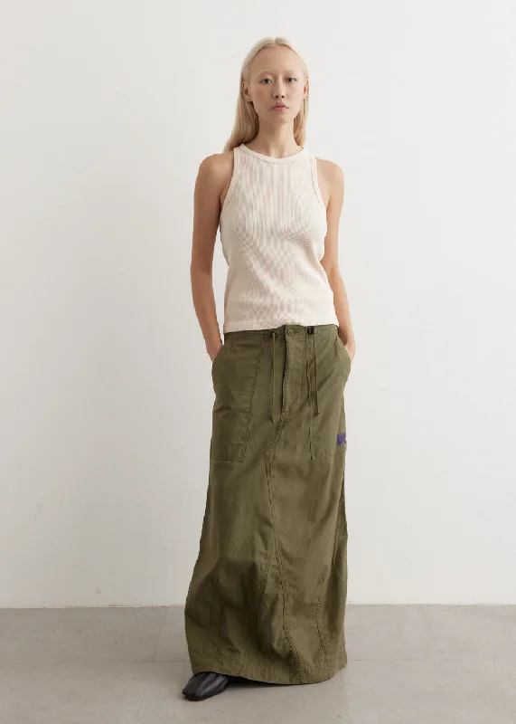 String Fatigue Skirt