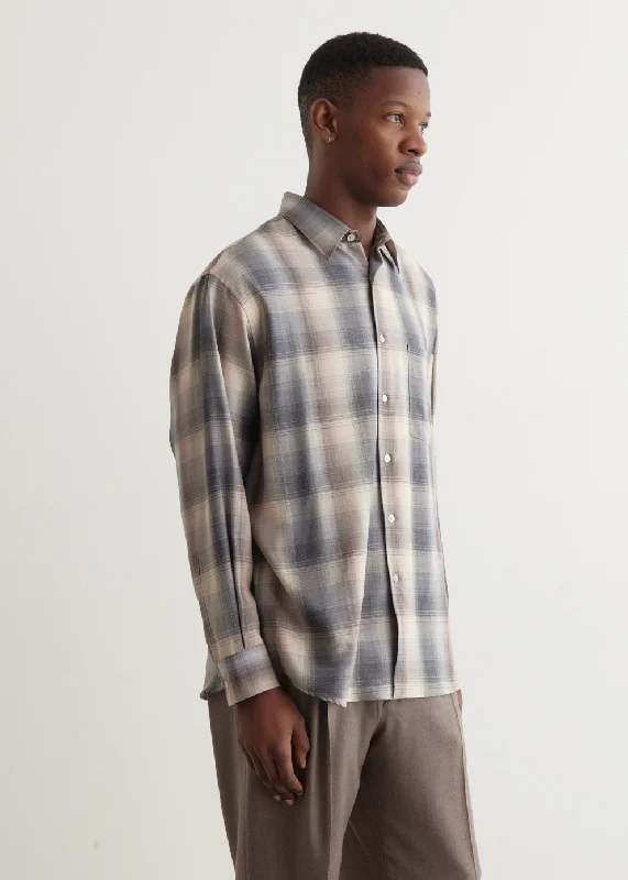 Super Light Wool Check Shirt