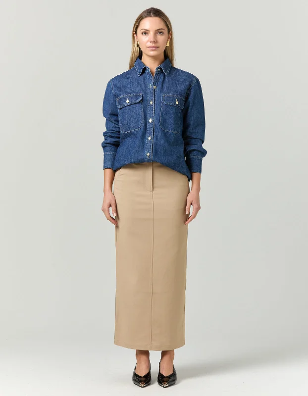 Sidney Skirt - Stone