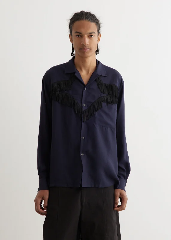 Viyella Fringe Shirt