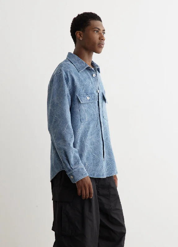 Wave Denim Shirt