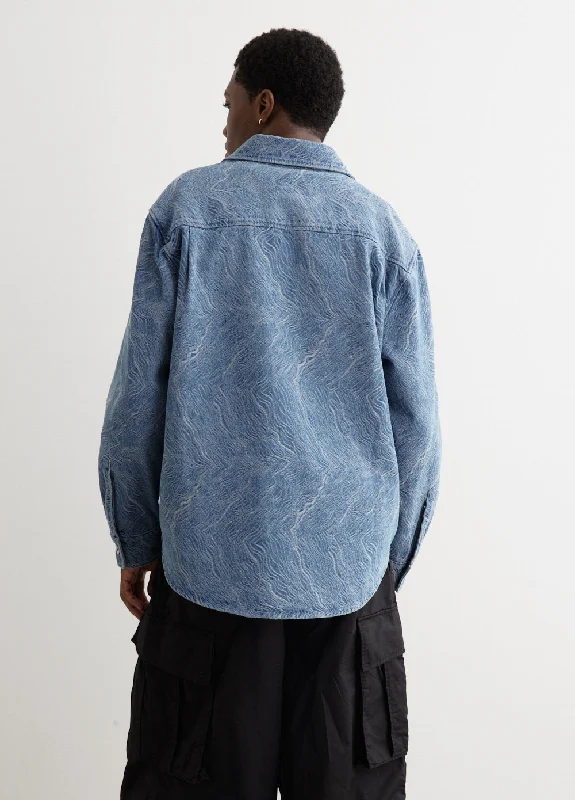 Wave Denim Shirt