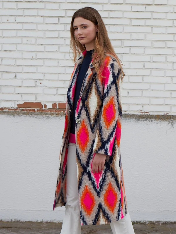 Ikat Lana Coat